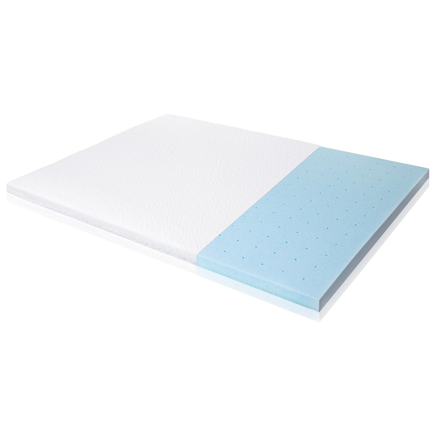 twin xl memory foam mattress pad