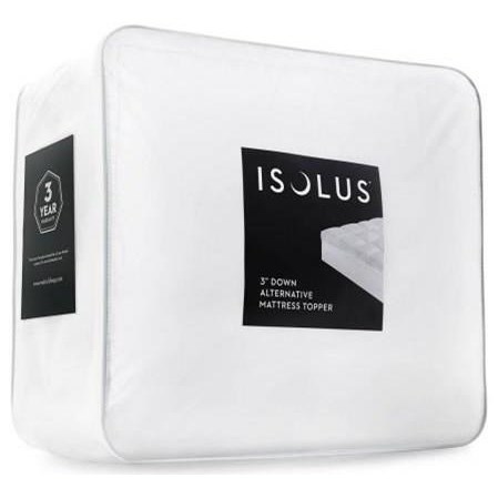 Malouf Isolus Down Alternative Mattress Topper Is30qqdafb Queen 3 Down Alternative Mattress Topper Sam Levitz Furniture Mattress Pads