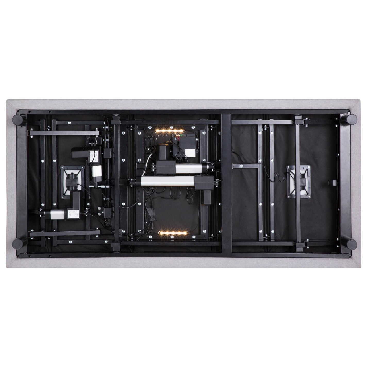 Malouf Structures S700 Adjustable Bed Base Split California King