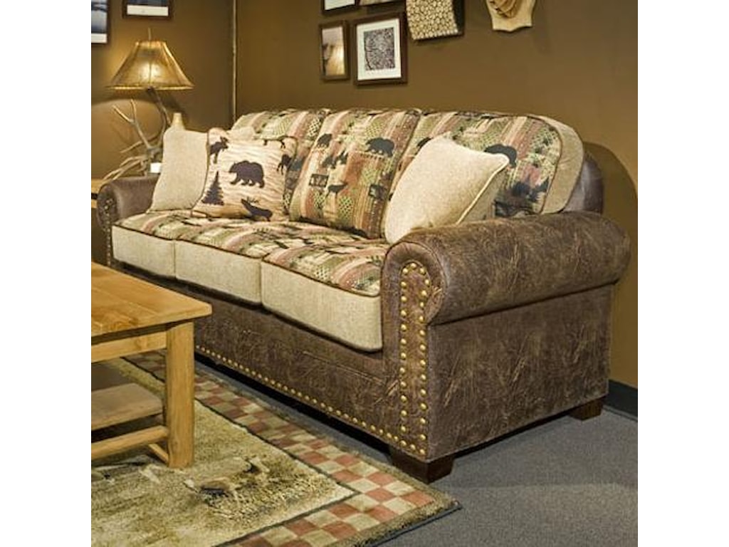 Marshfield Baldwin Casual Rolled Arm Sofa Conlin S Furniture Sofa