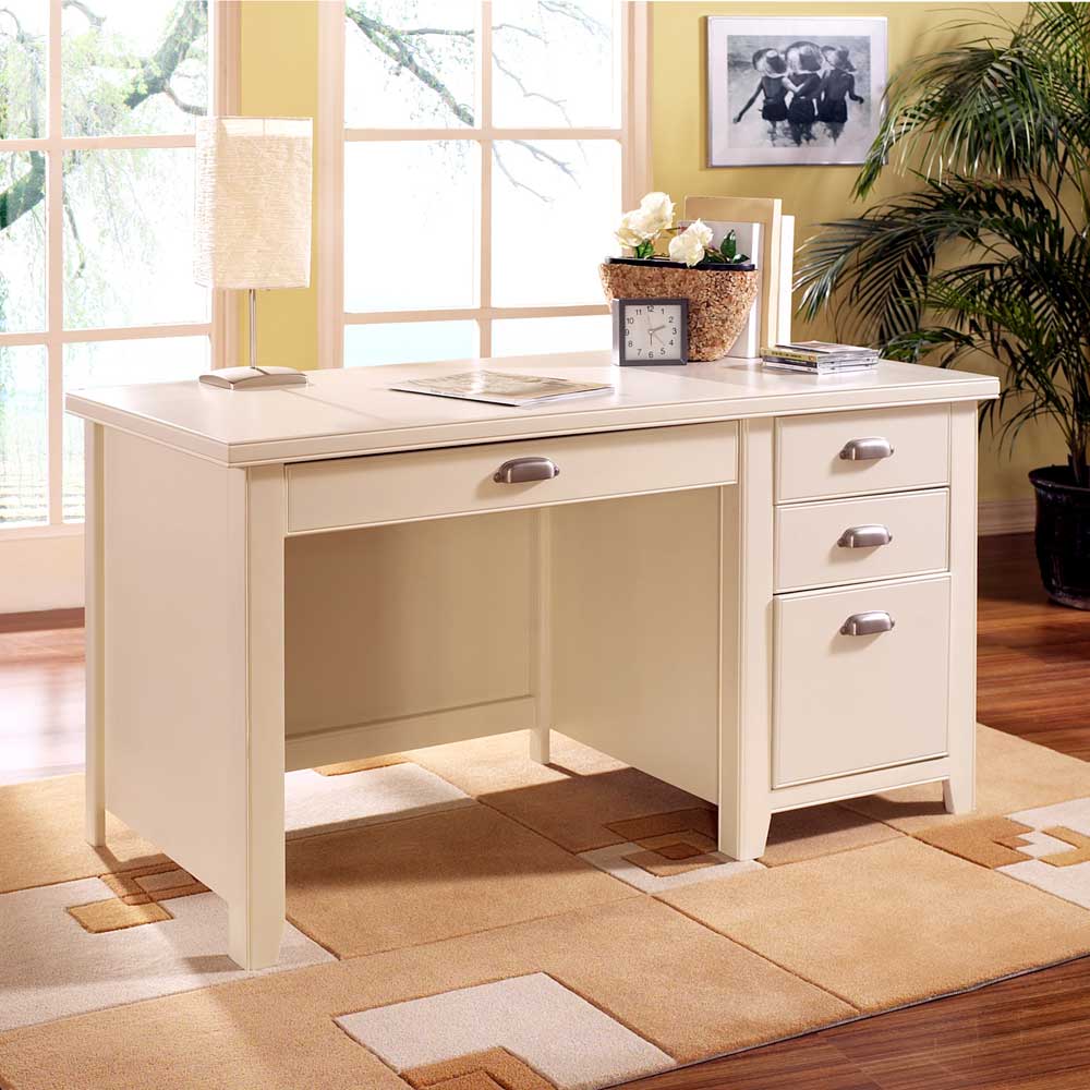 Kathy Ireland Home By Martin Tribeca Loft Single Pedestal Desk