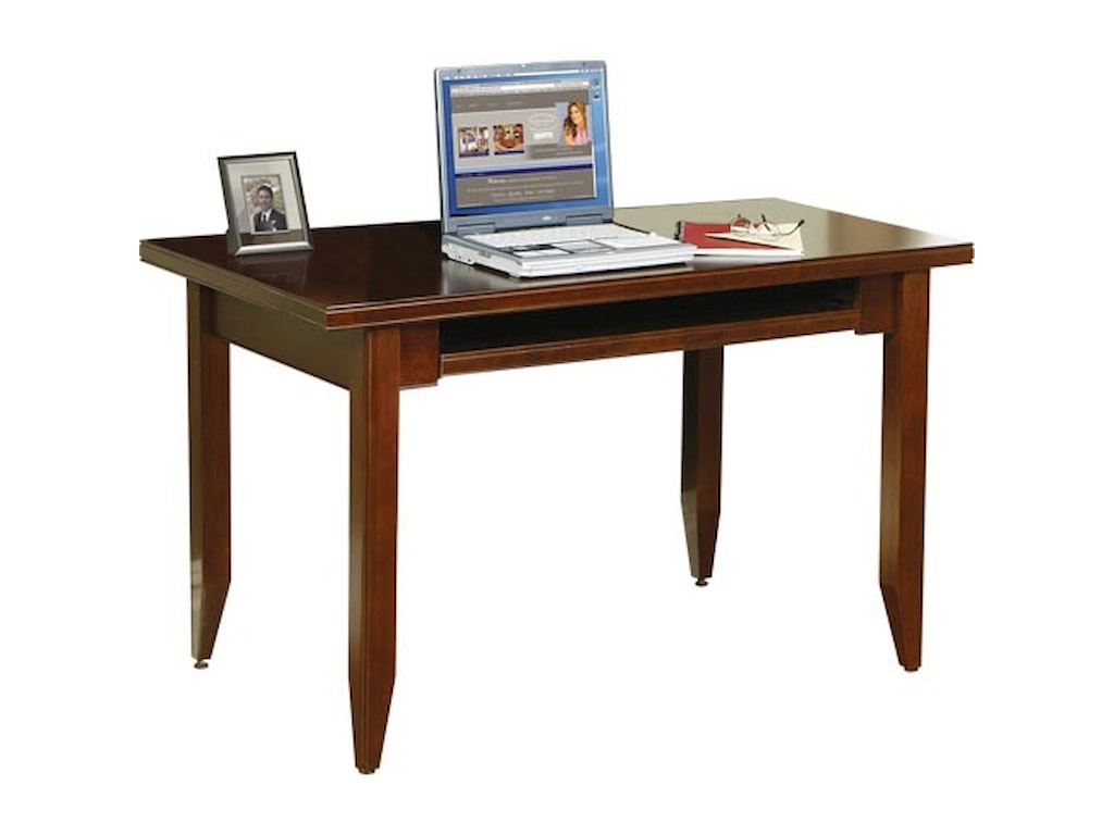 kathy ireland Home by Martin Tribeca LoftTable Desk with Keyboard Pull-Out