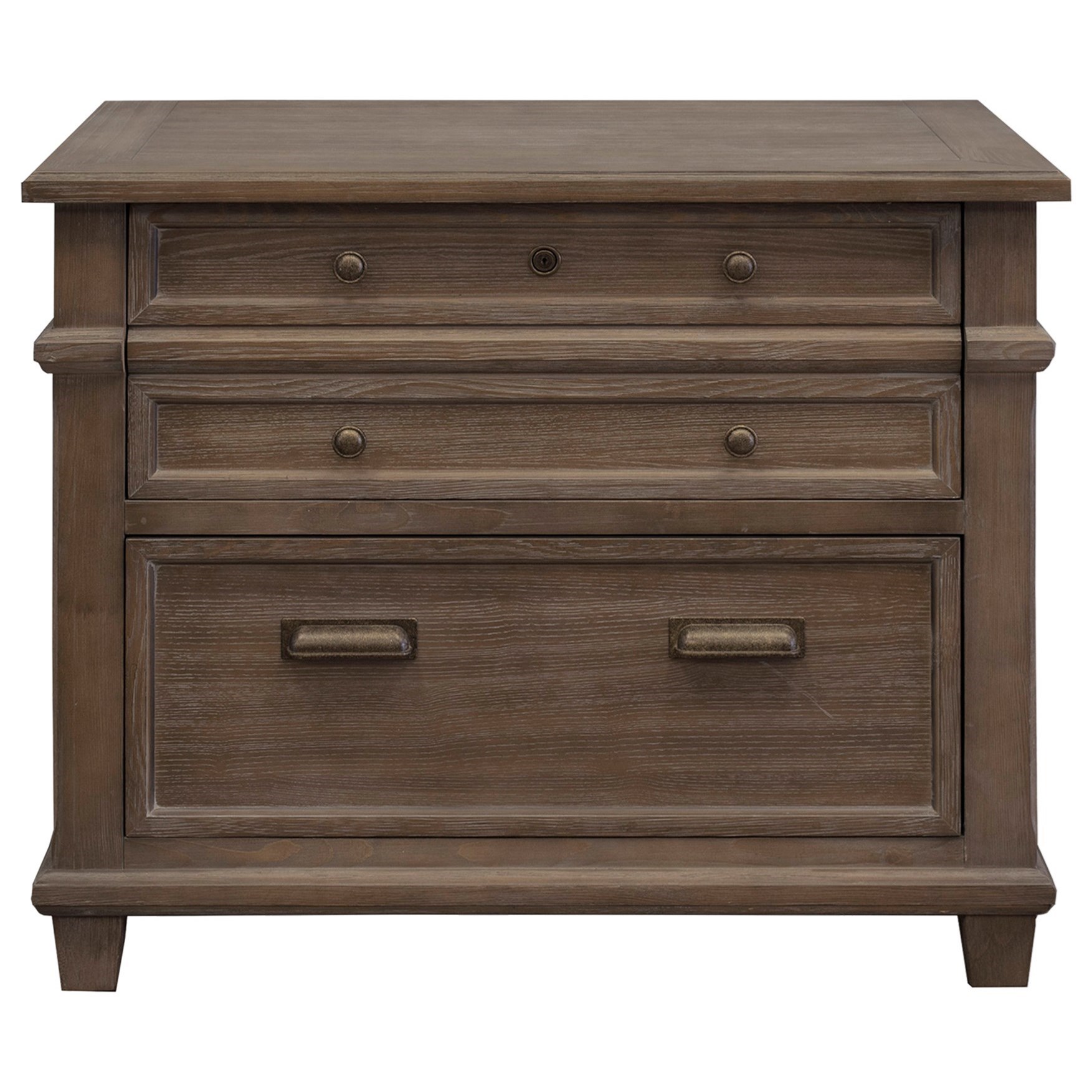 Martin Home Furnishings Carson Lateral File With 2 File Drawers