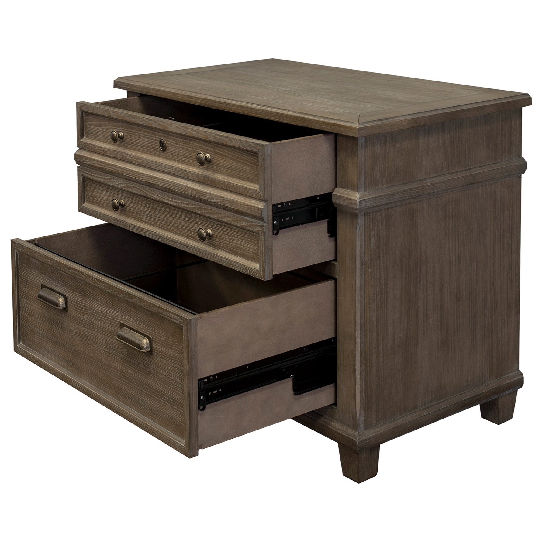Martin Home Furnishings Carson Lateral File With 2 File Drawers