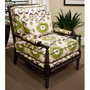Charleston House Massoud Chairs Exposed Turned Wood Arm Chair Sprintz Furniture Exposed Wood Chair
