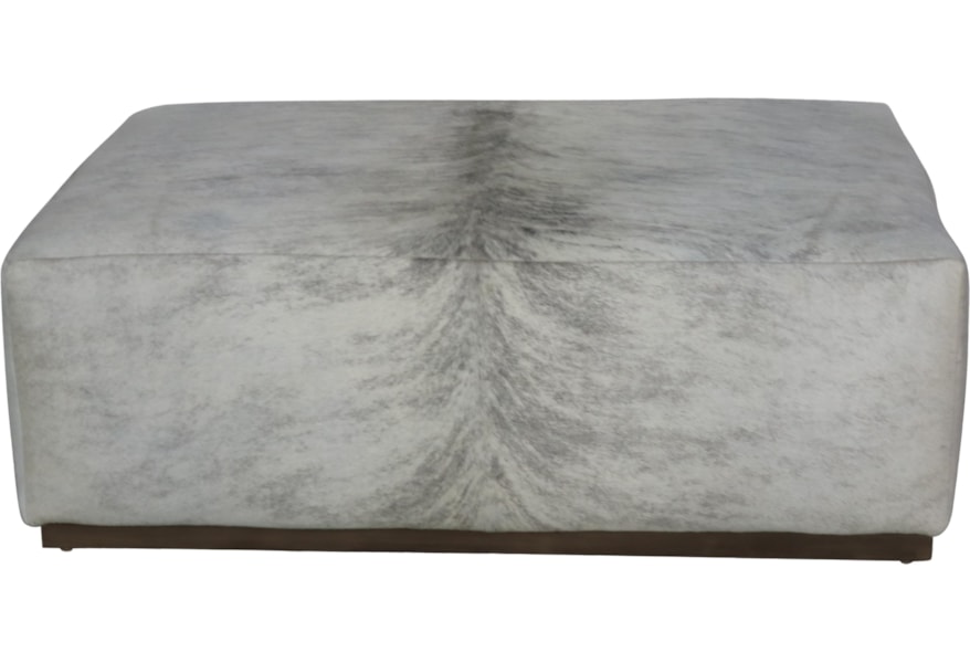 picture Hide Pouffe sprintz chaho hair on hide ottoman