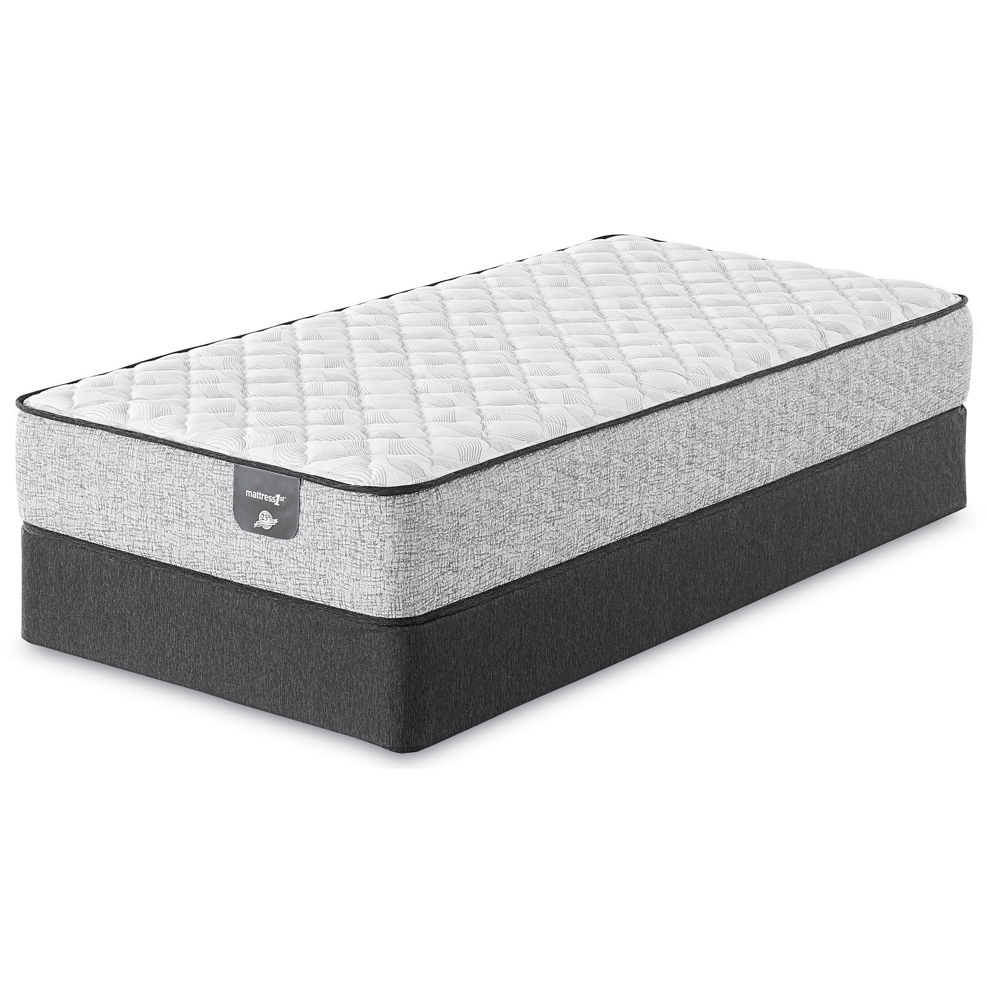 Bronson Cf Queen Cushion Firm Innerspring Mattress And 6 Low