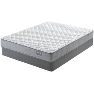 Mattress 1st Casselbury Firm Twin 9 3 4 Firm Innerspring Mattress And 6 Low Profile Steel Foundation Goffena Furniture Mattress Center Mattress And Box Spring Sets