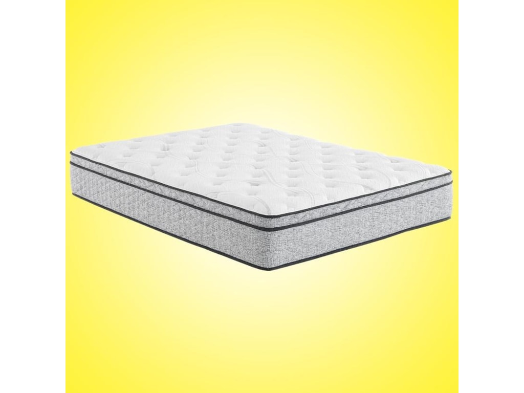 Queen Euro Top Pocketed Coil Mattress Sadler S Home Furnishings Mattresses