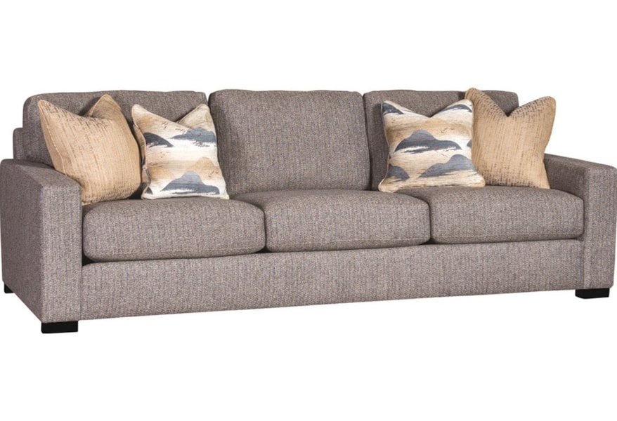 Mayo 7101 Contemporary Sofa With Wide Track Arms Pedigo Mayo 7101 Contemporary Sofa With Wide
