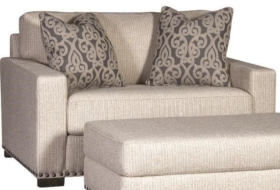 Mayo 7101 Contemporary Chair With Wide Track Arms Wilcox