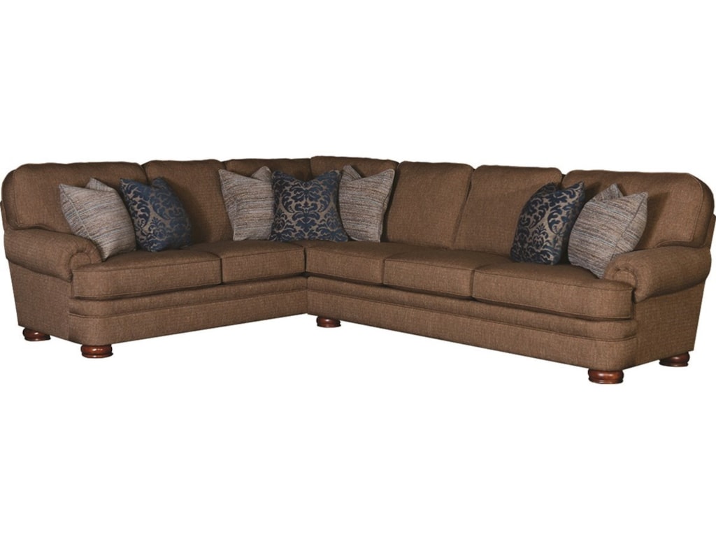 3620 Five Seat Sectional Sofa By Mayo At Olinde S Furniture