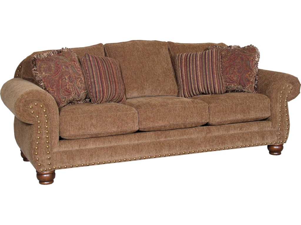 Mayo 3180 Traditional 3 Seat Stationary Sofa Olinde S Furniture Mayo 3180sofa
