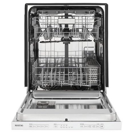 Maytag Top Control Dishwasher With Powerdry Options And Third Level Rack Pedigo Furniture Dishwasher Built In