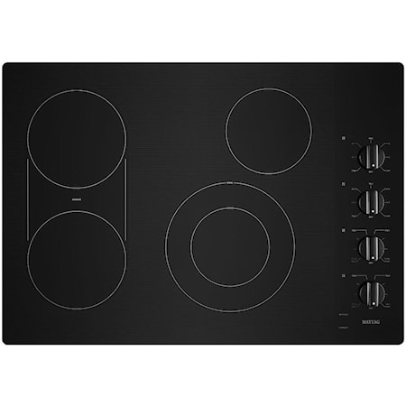 Maytag - MEC8830HS - 30-Inch Electric Cooktop with Reversible