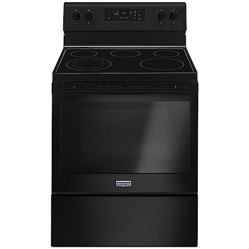 Maytag 30 Inch Wide Electric Range With Shatter Resistant Cooktop Maytag Electric Ranges 30 Inch Wide Range With Shatter Resistant Cooktop 5 3