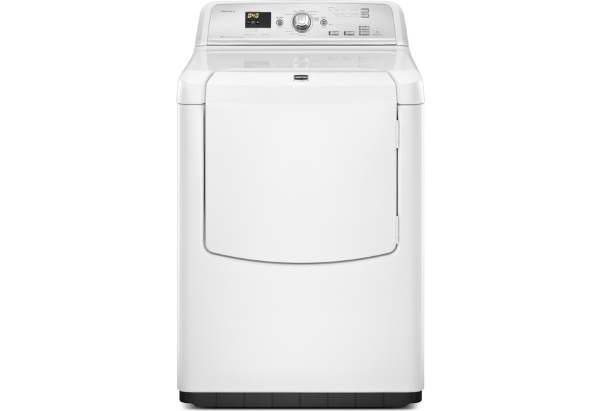 Maytag Mgdb750yw 7 3 Cu Ft Bravos Xl High Efficiency Gas Dryer Furniture And Appliancemart Dryer Gas Match Front Load