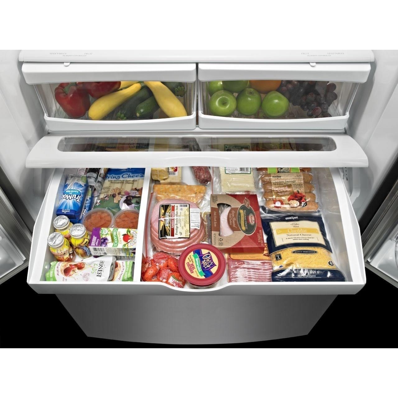 Maytag French Door Refrigerator Mff2558vew Mff2558veb Mff2558vem Reviews Viewpoints Com
