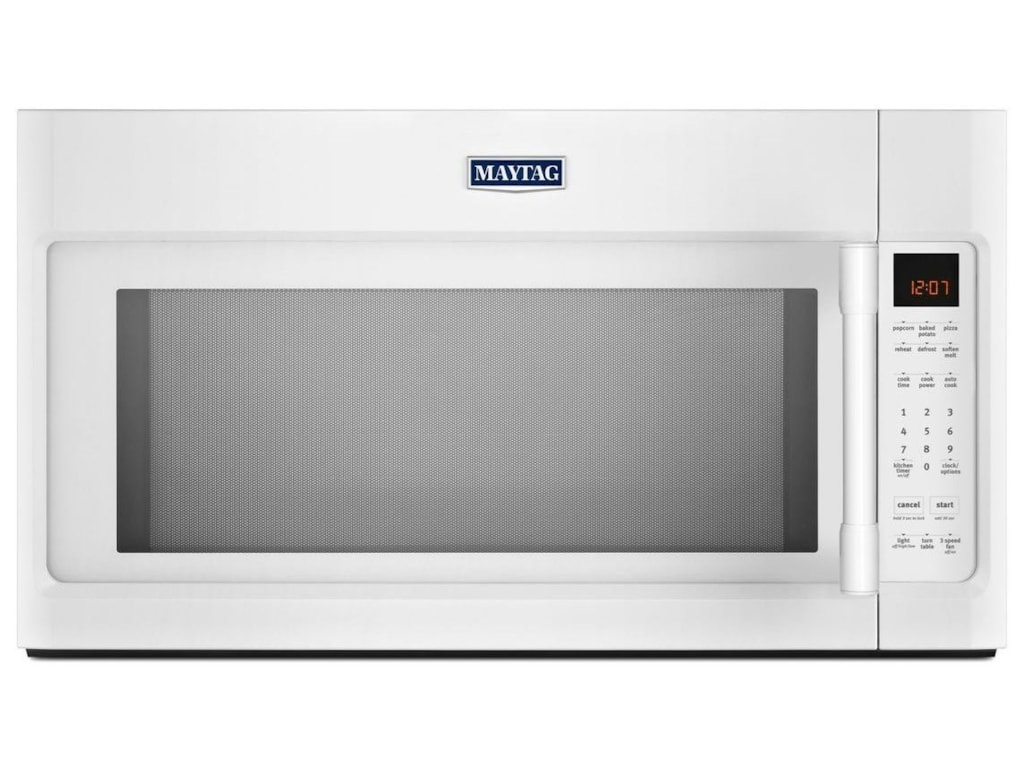 Maytag Mmv4205fwover The Range Microwave With Sensor Cooking 2 0 Maytag Microwaves2 0 Cu Ft Over The Range Microwave