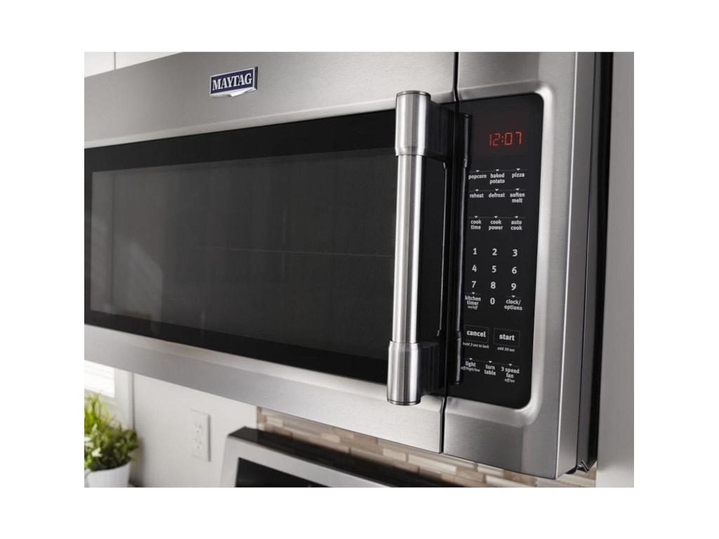 Maytag Mmv4205fzover The Range Microwave With Sensor Cooking 2 0 Maytag Microwaves2 0 Cu Ft Over The Range Microwave