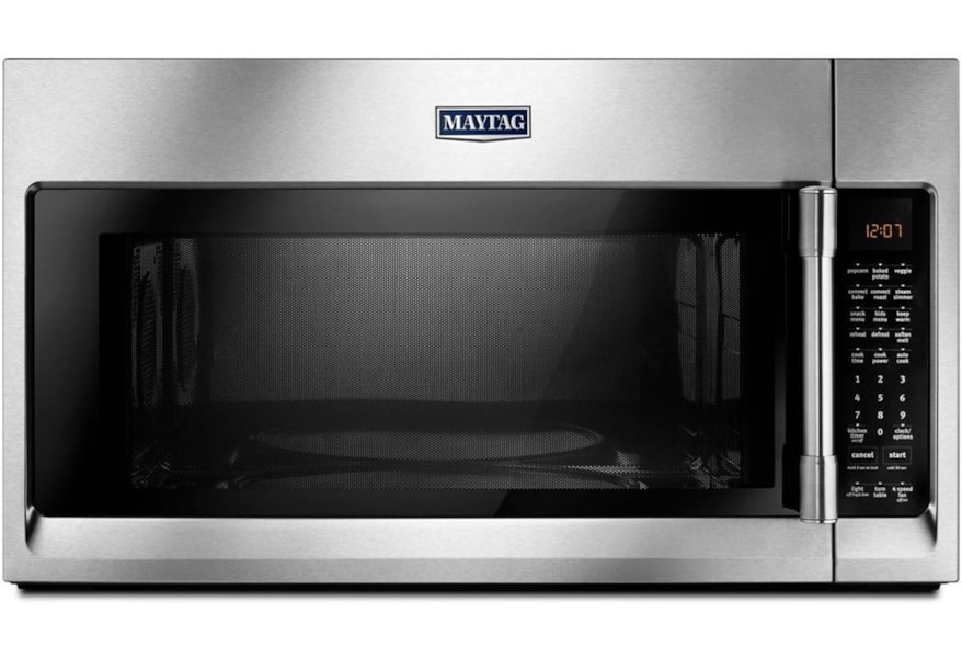 Maytag Over The Range Microwave With Convection Mode 1 9 Cu Ft