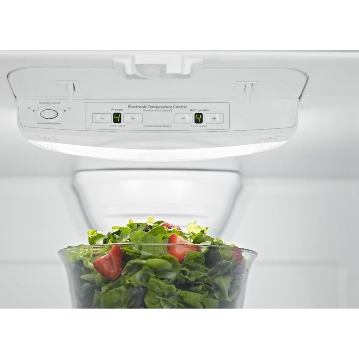 30 inch wide top freezer refrigerator