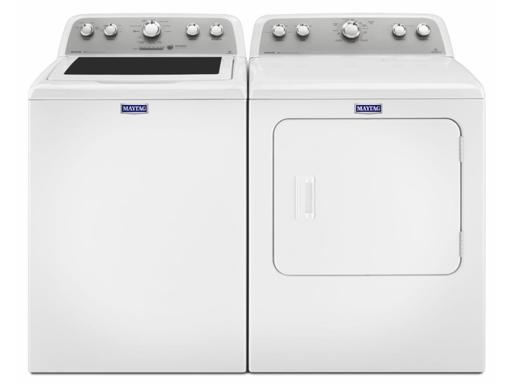 Maytag Mvwx655dw Medx655dwbravos 4 3 Cu Ft Top Load Washer And Maytag Washer And Dryer Setstop Load Electric