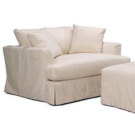 BeModern Cirrus 077838855 Grand, Extra Long Slipcover Sofa | Belfort  Furniture | Sofas