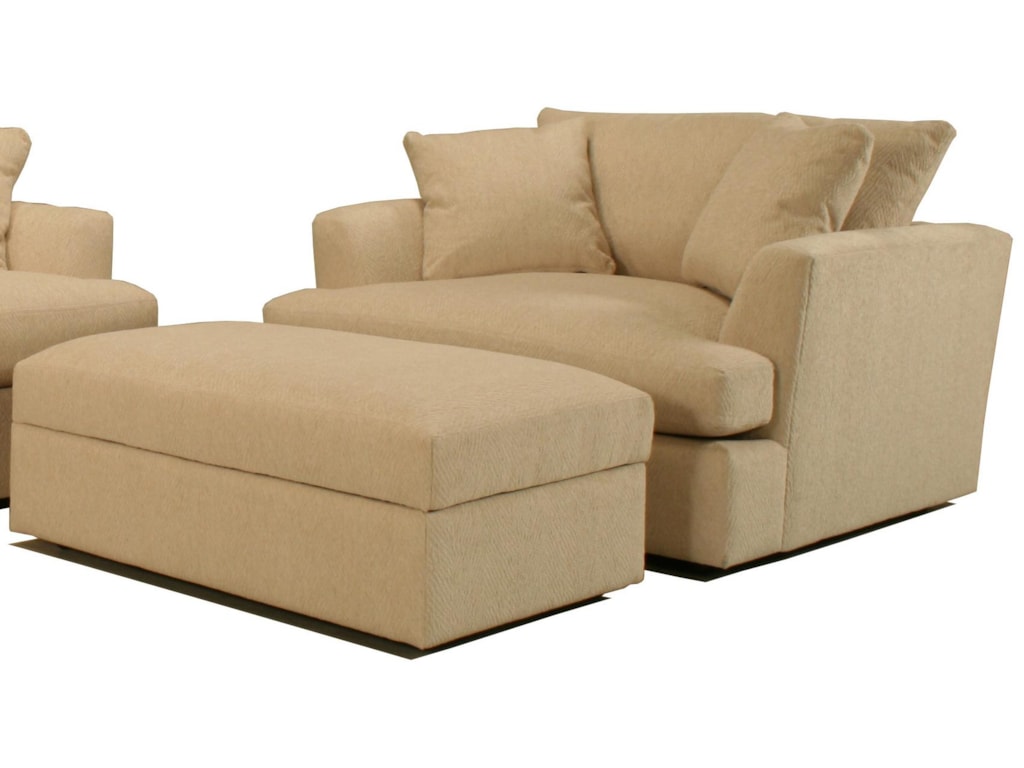 BeModern CirrusChair and a Half and Ottoman