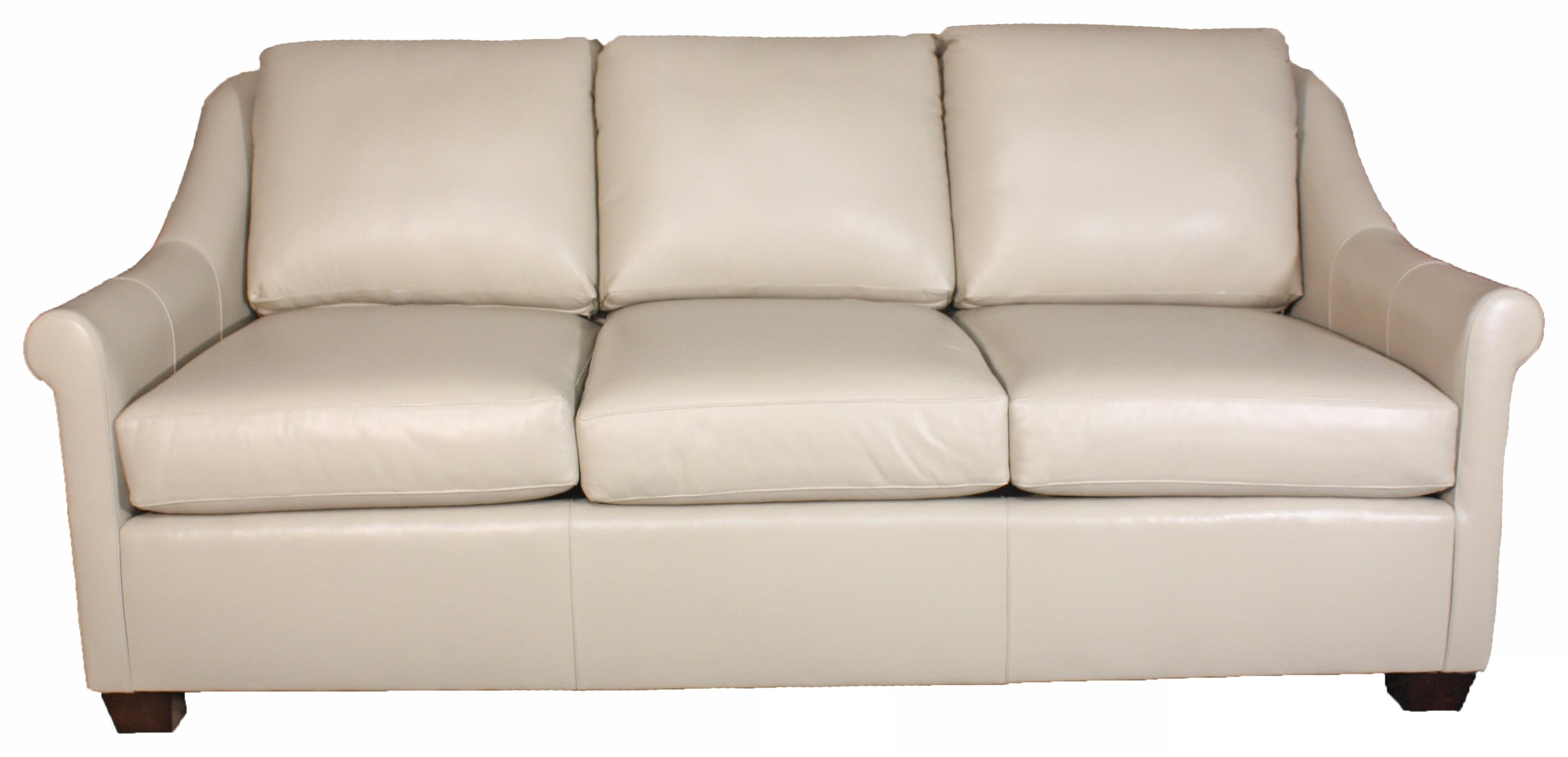 wide cushion sofa