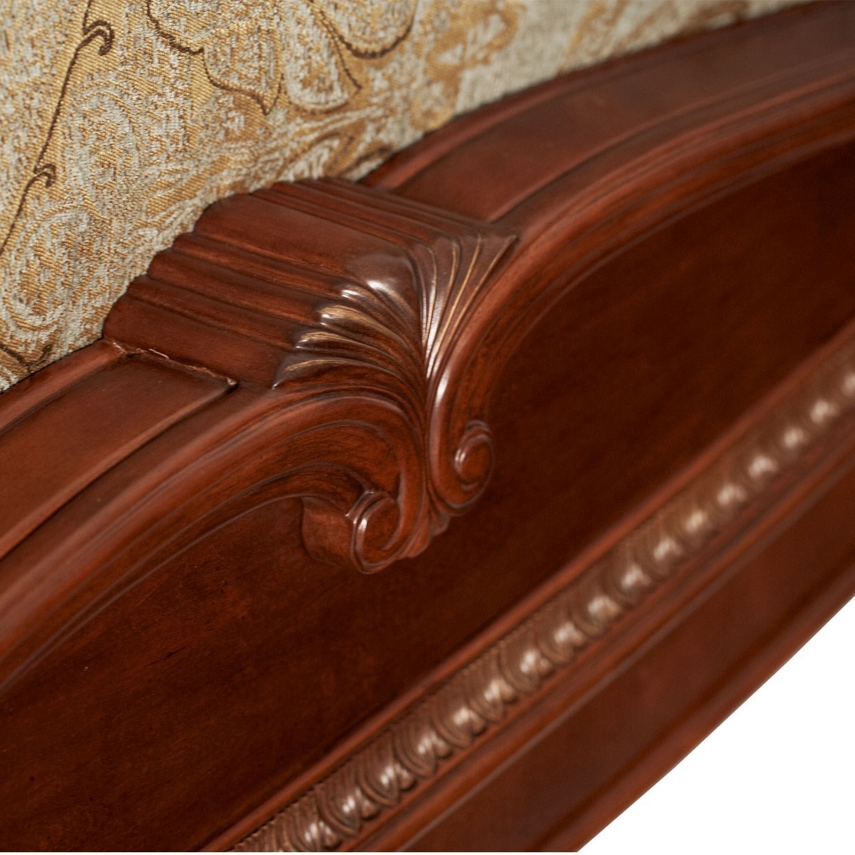 Michael Amini Cortina Nf65000eksl 28 King Traditional Cherry Sleigh Bed Hudson S Furniture Sleigh Beds