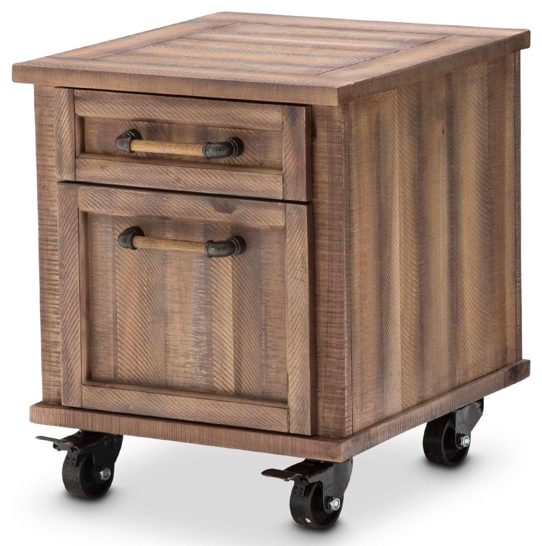 Michael Amini Crossings Rolling File Cabinet Howell Furniture