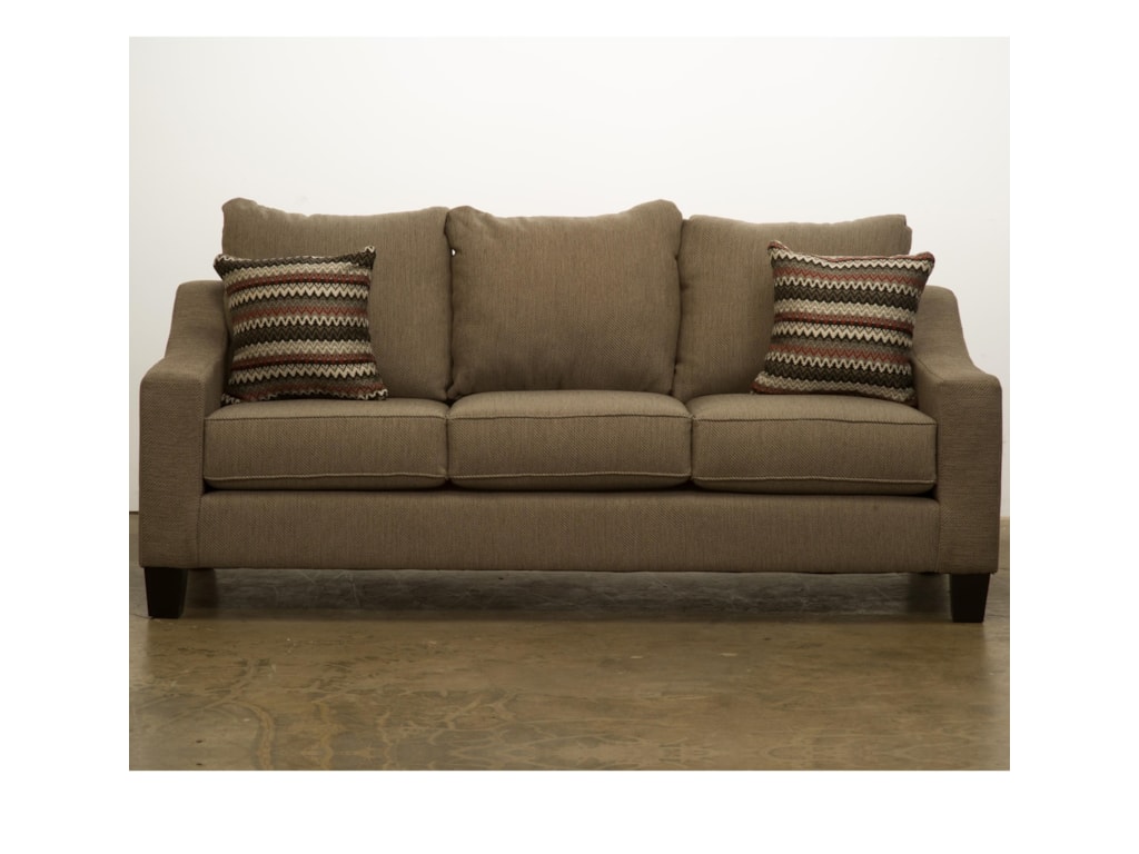 Michael Nicholas Ricky Contemporary Sofa With Sloped Track Arms Michael Nicholas Rickysofa