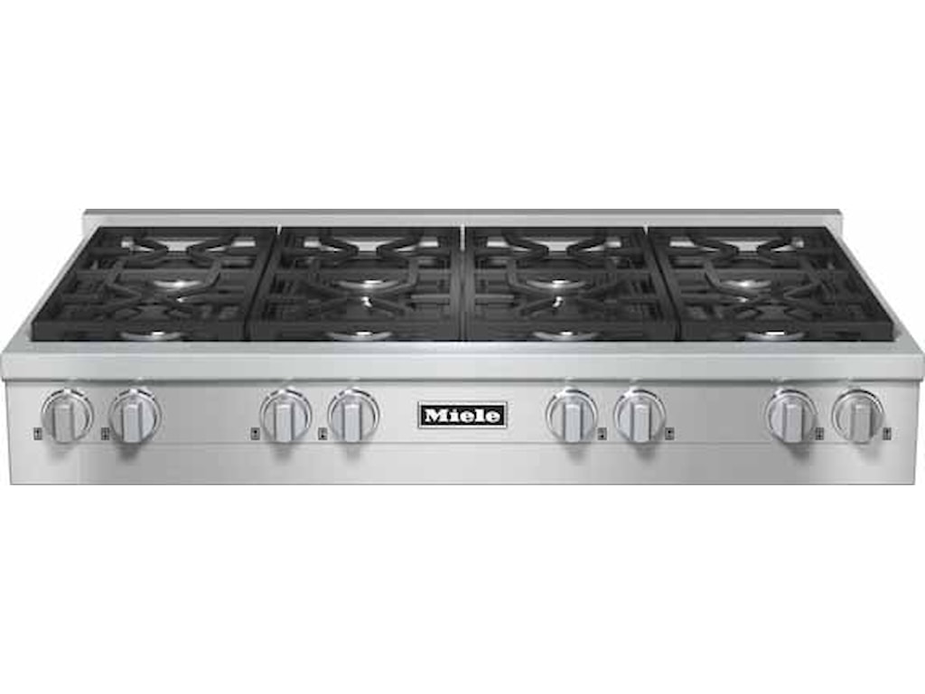 Miele 26135450usakmr1354 48 Rangetop Furniture And Liancemart Miele Gas Cooktops Mielekmr1354 48
