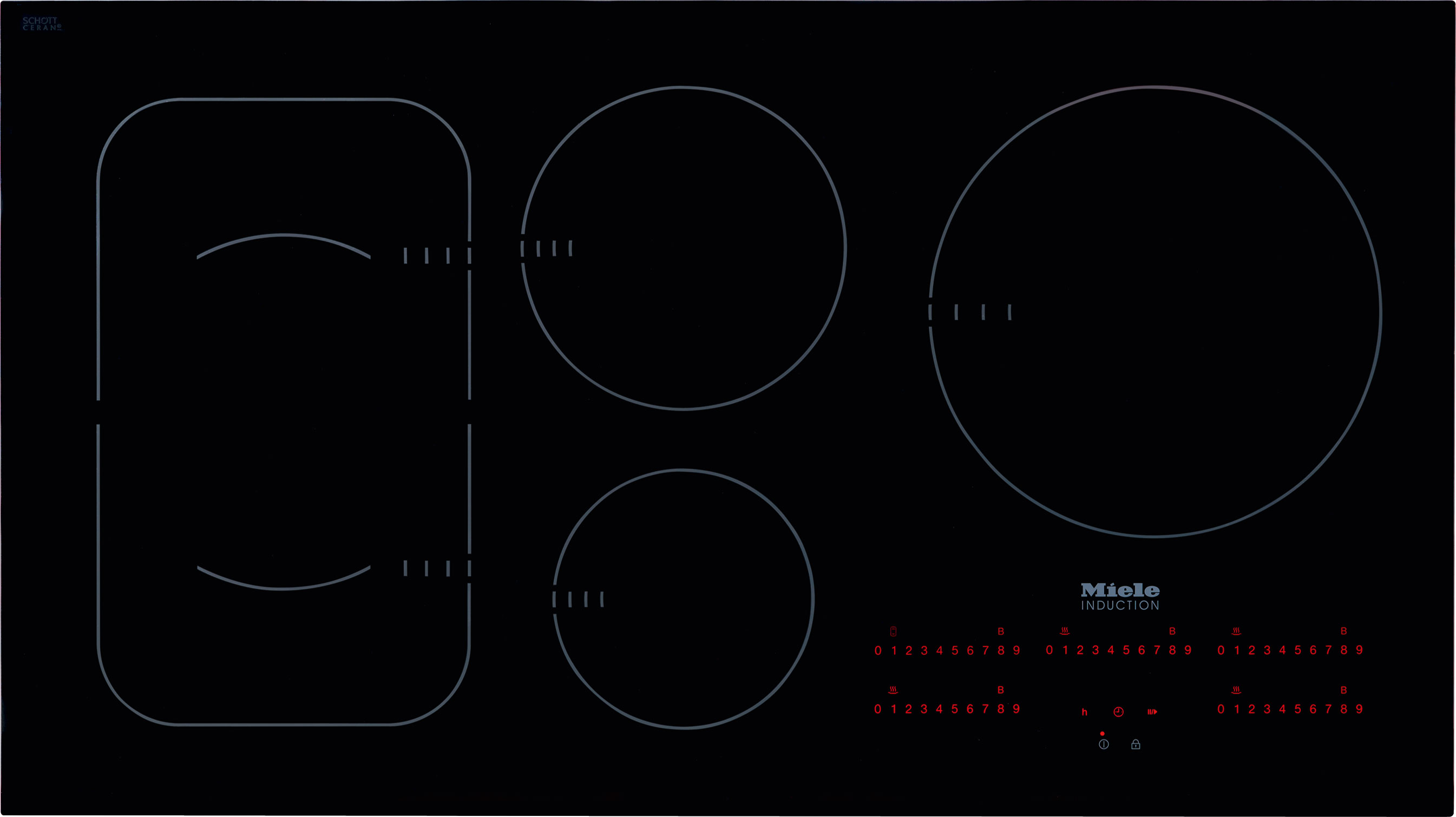 Miele 26637562usa 36 Km6375 Induction Cooktop Furniture And