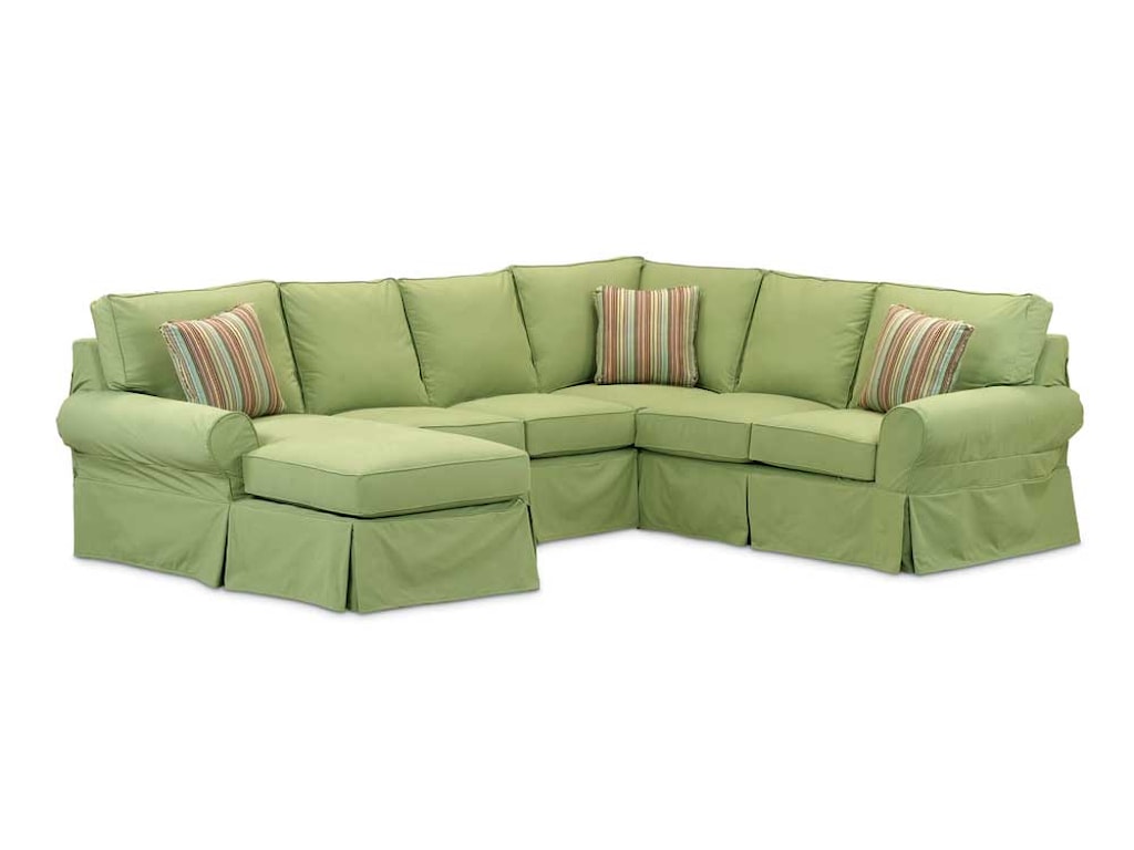 Miles Talbott Washable Wonders Ann Sectional Sofa With Chaise