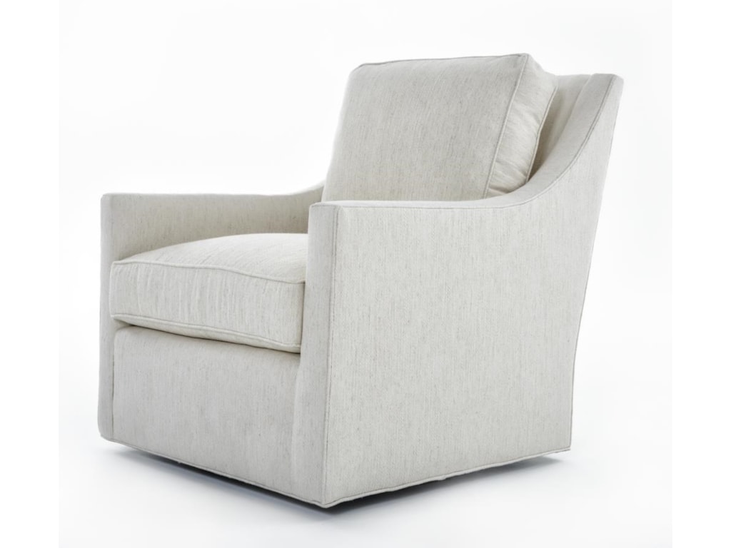 Miles Talbott Fairfax Contemporary Swivel Chair Baers Furniture Miles Talbott Fairfax Contemporary Swivel Chair Baers Furniture