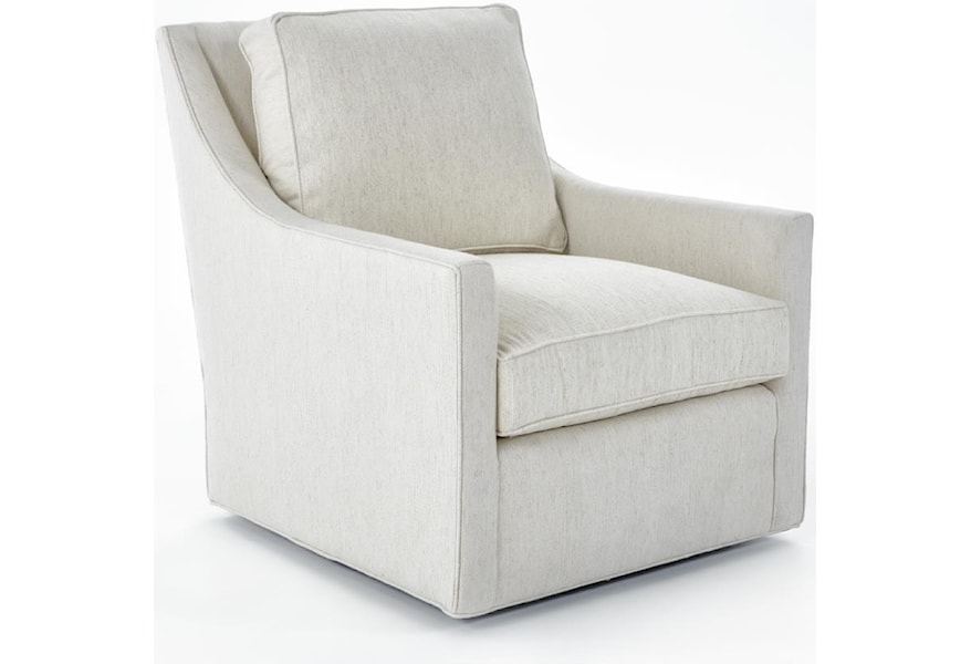 Miles Talbott Fairfax Tal 2472 C Belfast Contemporary Swivel Chair