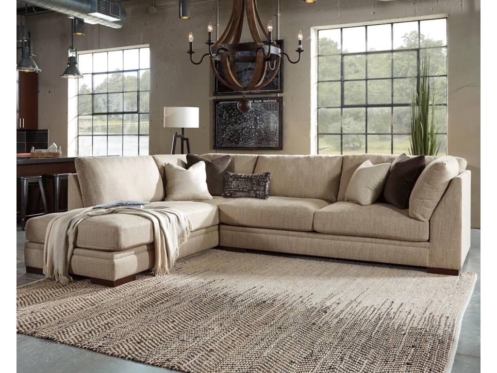 Millennium Malakoff 2 Piece Sectional With Left Chaise Ultraplush Millennium Malakoff2 Piece Sectional With Left Chaise