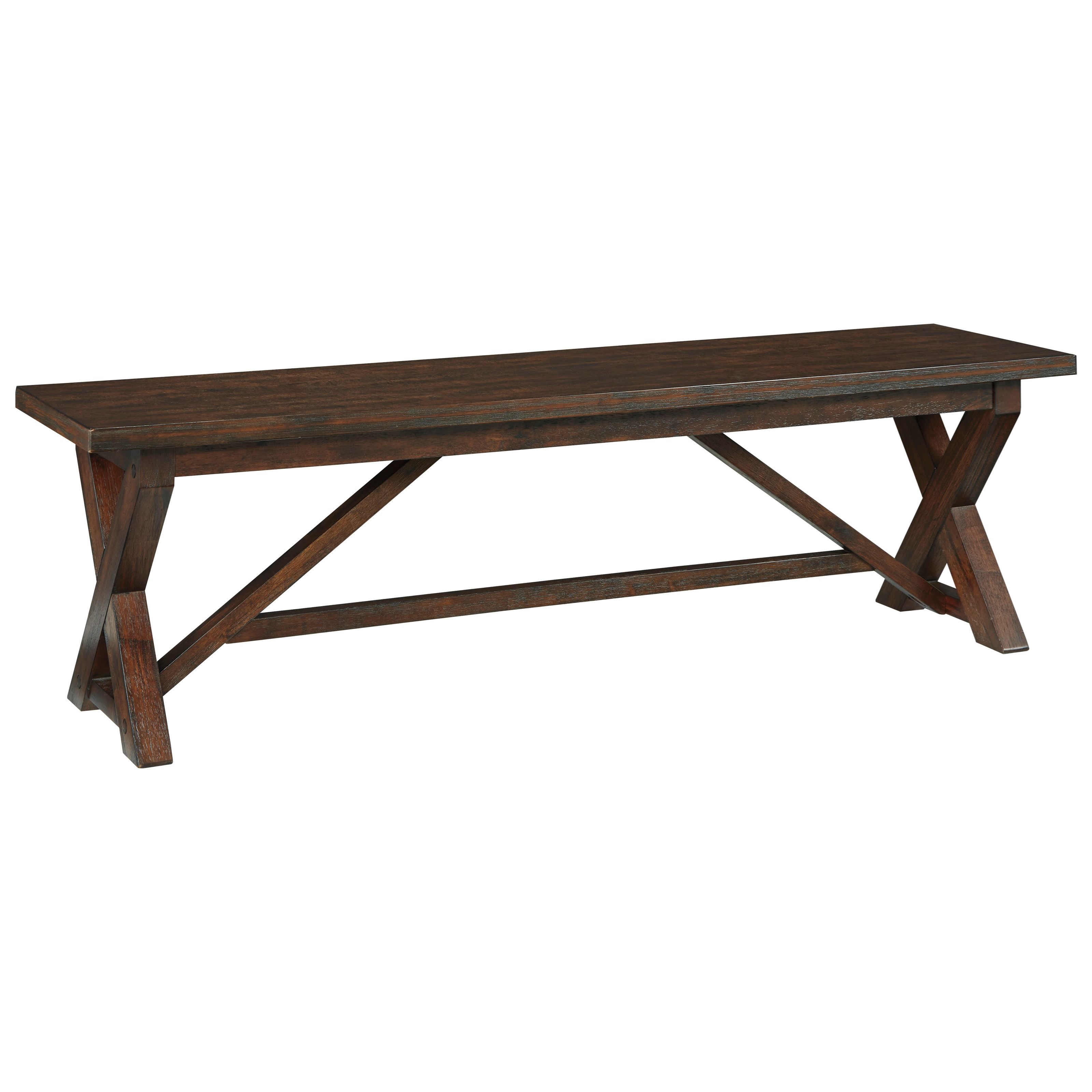 Millennium Windville D662 00 Large Dining Room Bench With Trestle