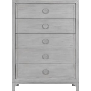 Modus International Boho Chic 1jq984 5 Drawer Chest In Washed White Del Sol Furniture Drawer Chests