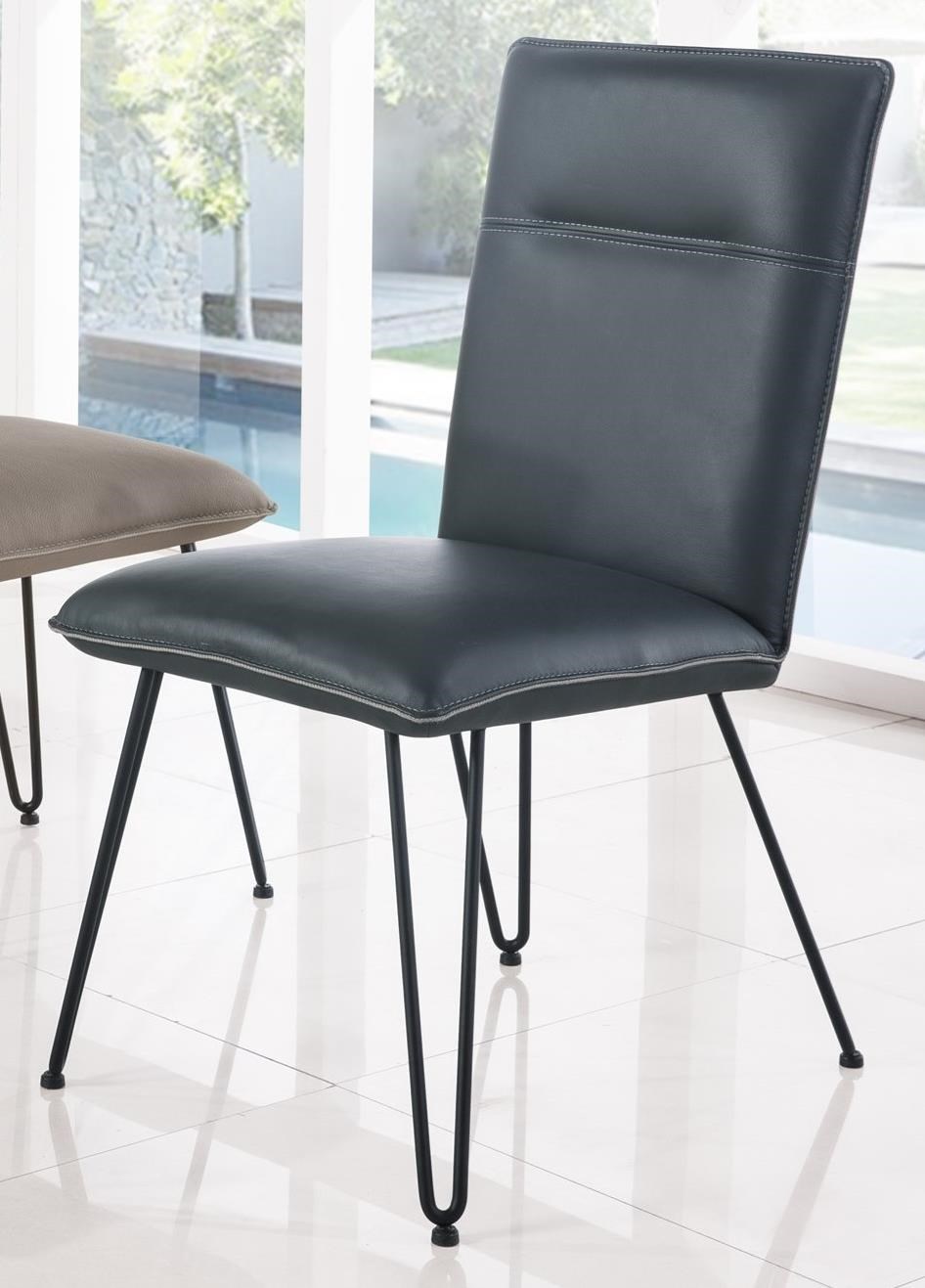hairpin leg dining chair
