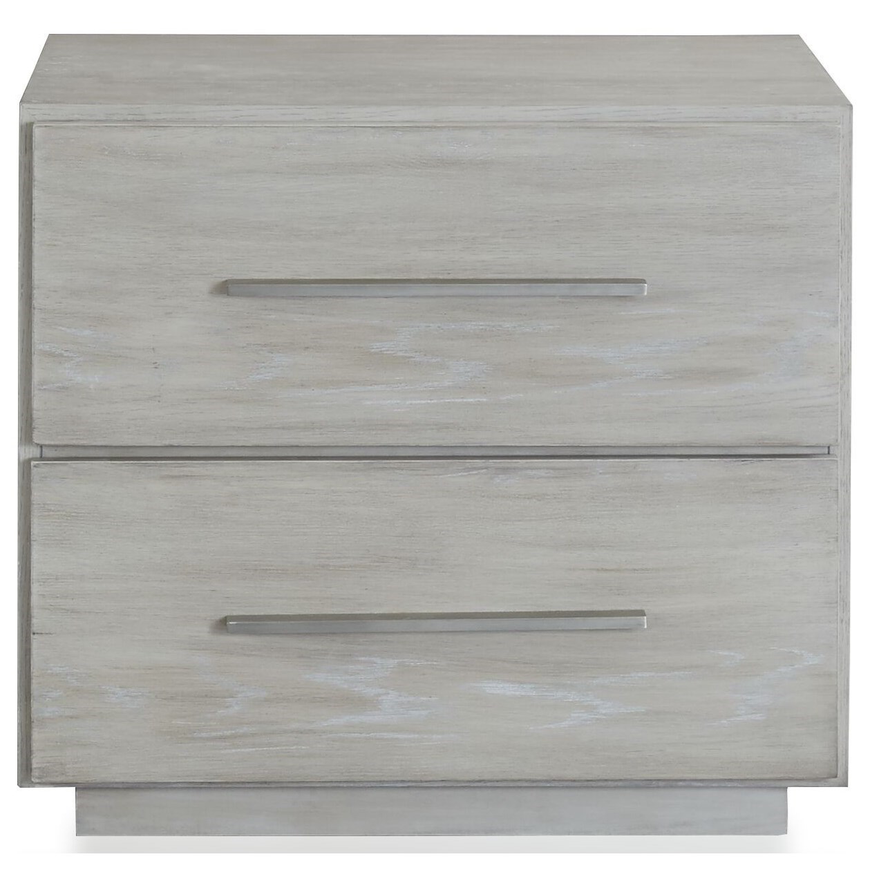 Modus International Destination Contemporary 2 Drawer Nightstand Reeds Furniture Nightstands