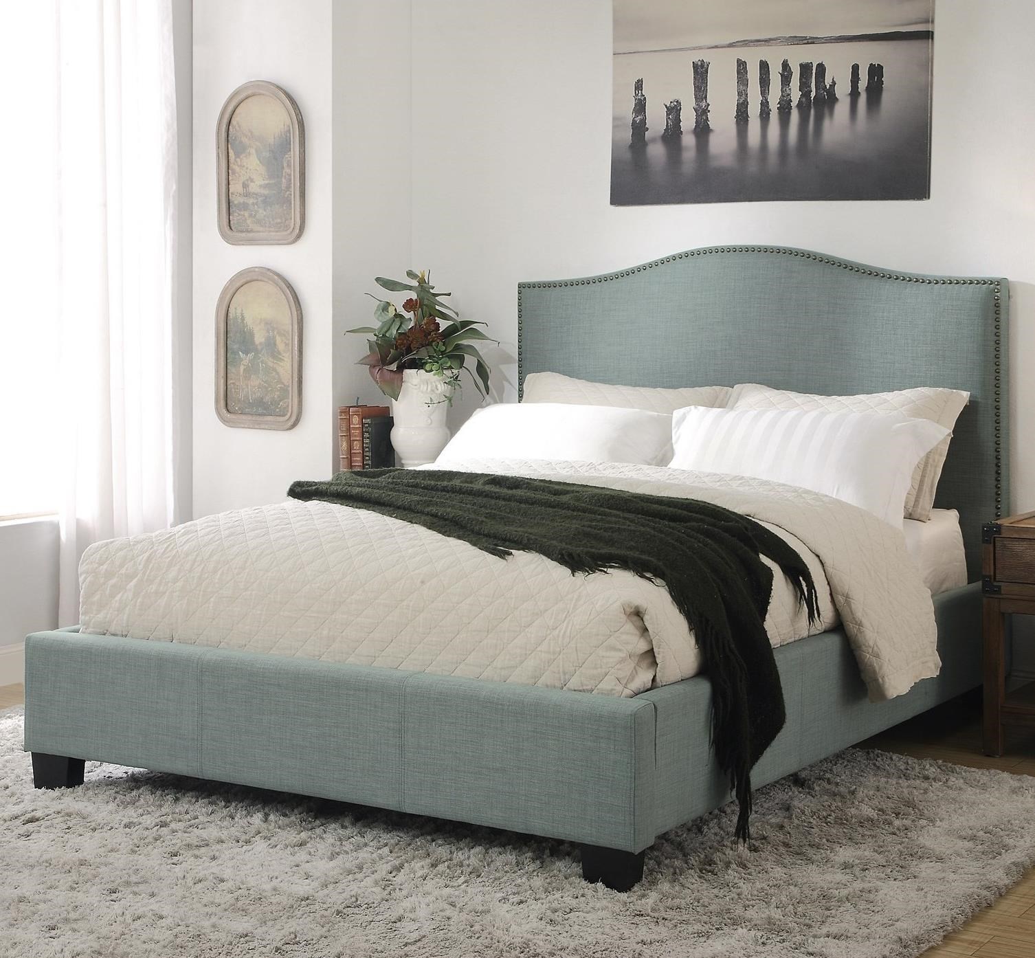 Modus International Geneva Queen Ariana Upholstered Platform