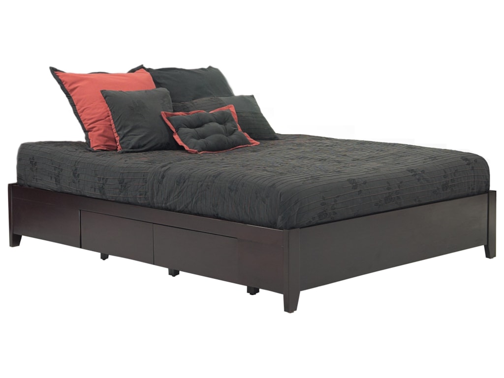Modus International NevisCalifornia King Storage Bed