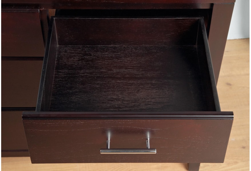 Modus International Nevis 7 Drawer Dresser Red Knot Dressers