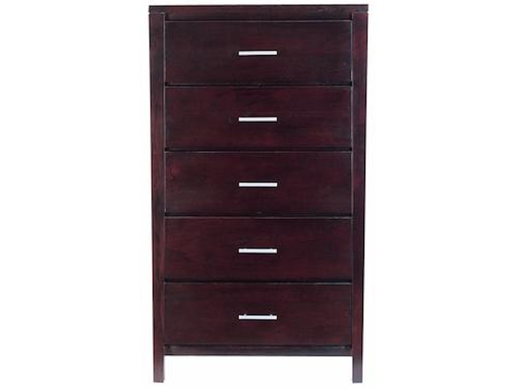 Modus International Nevis 5 Drawer Chest A1 Furniture Mattress