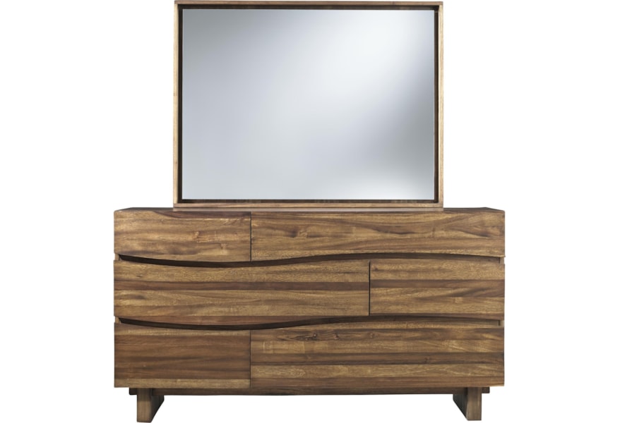 Modus International Ocean 6 Drawer Dresser Homeworld Furniture