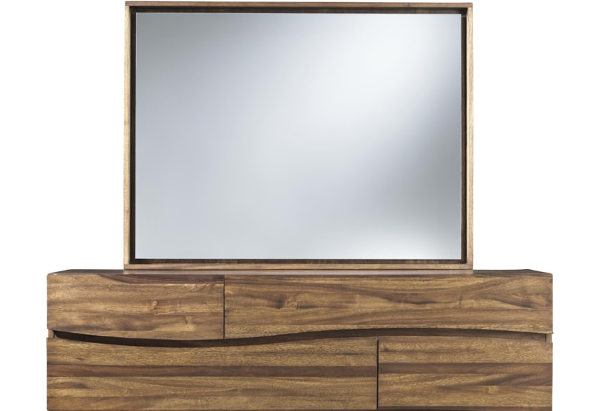 Modus International Ocean Mirror Homeworld Furniture Dresser