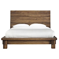 Modus International OCE580409 Queen Bed | Platform Beds/Low Profile Beds